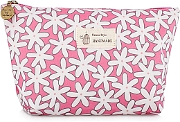 Makeup Bag "Chamomile", B5108FL, pink - Natural Style — photo N1