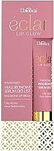 Fragrances, Perfumes, Cosmetics Hyaluronic Lip Serum with Rose Oil - L'biotica Eclat Lip Glow Moisturizing Lip Serum With Rose Oil