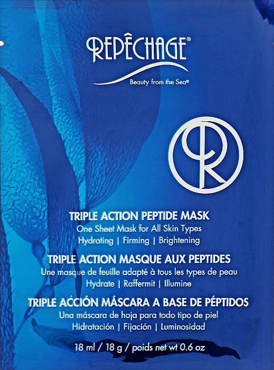 Triple Action Peptide Sheet Mask - Repechage Triple Action Peptide Mask — photo N1