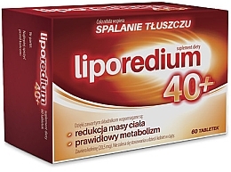 Fragrances, Perfumes, Cosmetics Dietary Supplement for Weight Loss 40+ - Aflofarm Liporedium 40+