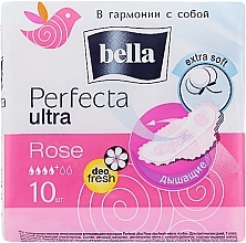 Fragrances, Perfumes, Cosmetics Pantiliners Perfecta Rose Deo Fresh Drai Ultra, 10 pcs - Bella