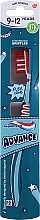 Fragrances, Perfumes, Cosmetics Kids Toothbrush, 9-12 years old, white and red in a cardboard box - Aquafresh Junior Soft