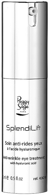 Hyaluronic Acid Eye Cream - Peggy Sage SplendiLift Anti-Wrinkle Eye Treatment — photo N1