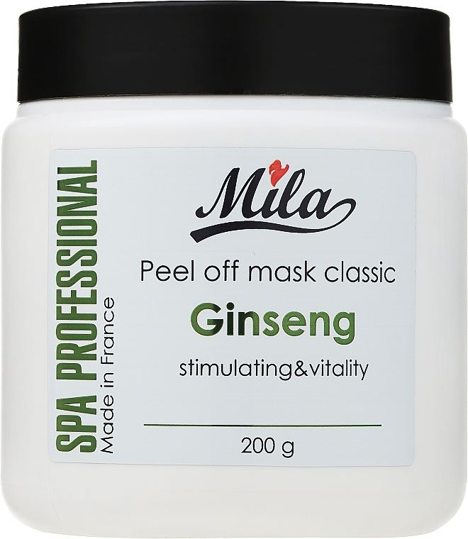 Classic Powder Alginate Mask 'Vitality. Ginseng' - Mila Mask Classic Vitaliti Powder — photo N1