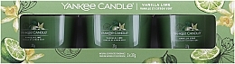 Set - Yankee Candle Vanilla Lime (candle/3x37g) — photo N1