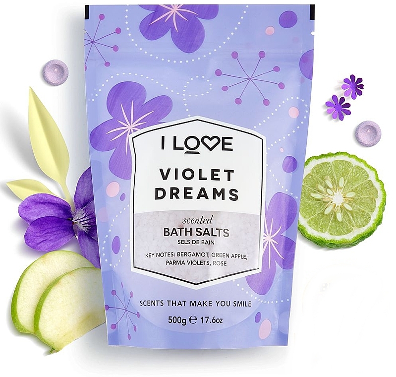 Violet Dreams Bath Salt - I Love Violet Dreams Bath Salt — photo N1