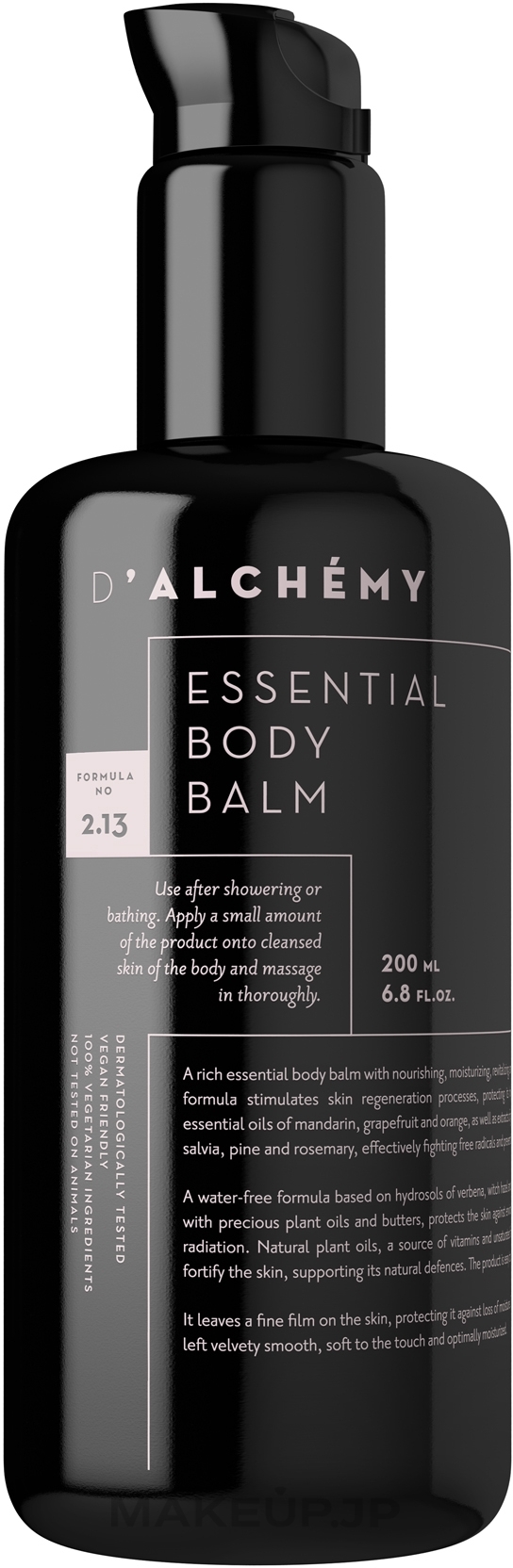 Body Balm - D'Alchemy Essential Body Balm  — photo 200 ml