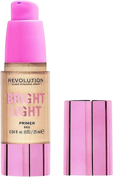 Illuminating Primer - Makeup Revolution Illuminating Makeup Primer Bright Light — photo N1
