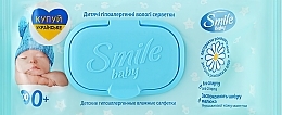 Baby Aloe & Chamomile Wet Wipes with Lid, 100 pcs - Smile Ukraine Baby Newborn — photo N2