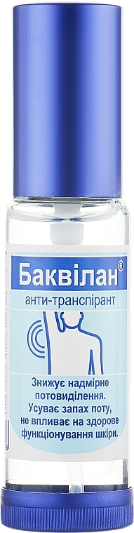 Disinfectant Antitranspirant 'Bakvilan' - Bode — photo N1