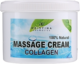 Fragrances, Perfumes, Cosmetics Massage Face & Body Cream - Hristina Cosmetics Collagen Massage Cream