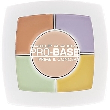 Fragrances, Perfumes, Cosmetics Cream Corrector Palette - MUA Pro-Base Prime & Conceal Palette