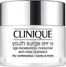 Fragrances, Perfumes, Cosmetics Anti-Aging Cream - Clinique Youth Surge SPF 15 Age Decelerating Moisturizer (tester)