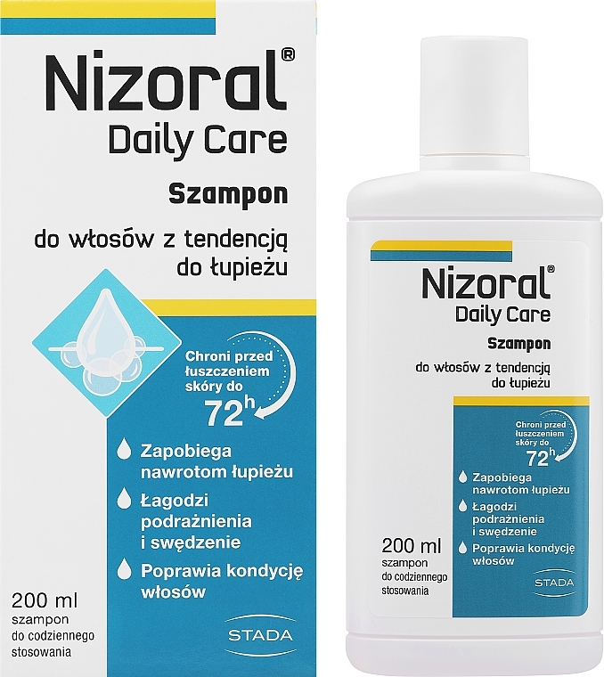 Shampoo for Dandruff-Prone Hair - Nizoral Care Shampoo — photo N1