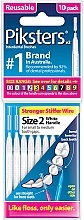 Fragrances, Perfumes, Cosmetics Interdental Brush, 2.0 mm, White, Pack of 10 - Piksters Interdental Brushes White Size 2