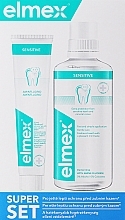 Fragrances, Perfumes, Cosmetics Set - Elmex Sensitive (water/400ml + toothpaste/75ml)