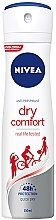 Fragrances, Perfumes, Cosmetics Deodorant Antiperspirant "Protection and Comfort Plus 48 hours" - NIVEA Deodorant Dry Comfort Spray 