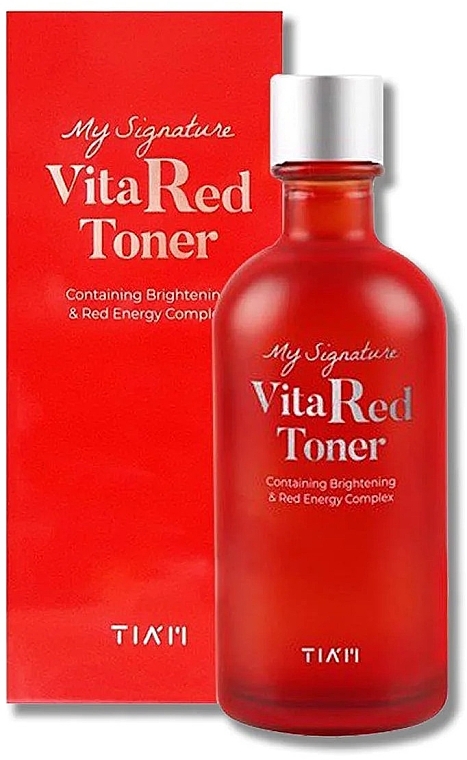 Vitamin Face Toner - Tiam My Signature Vita Red Toner — photo N5
