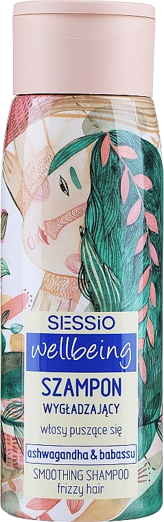 Smoothing Shampoo - Sessio Wellbeing Smoothing Shampoo Frizzy Hair — photo N1