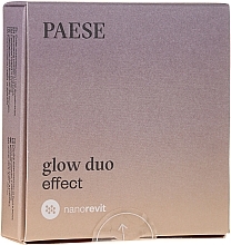 Fragrances, Perfumes, Cosmetics Powder and Blush - Paese Nanorevit Glow Duo Effect Powder And Blush