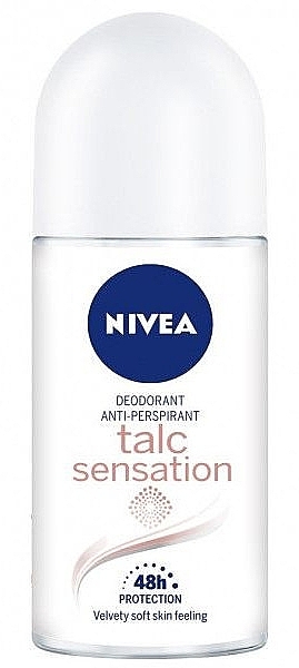 Roll-on Deodorant Antiperspirant - Nivea Deodorant Roll-On Talc Sensation — photo N1