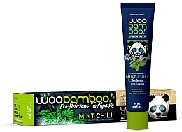 Fragrances, Perfumes, Cosmetics Mint & Fluoride Toothpaste - Woobamboo Mint Chill Toothpaste With Fluoride