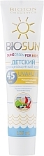 Fragrances, Perfumes, Cosmetics Kids Sun Cream SPF 45 - Bioton Cosmetics BioSun