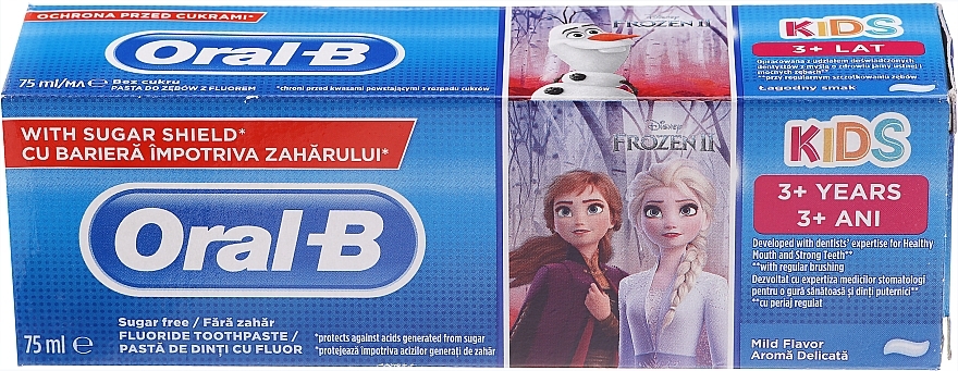 Kids Toothpaste ‘Frozen II’ - Oral-B Junior Frozen II Toothpaste — photo N3