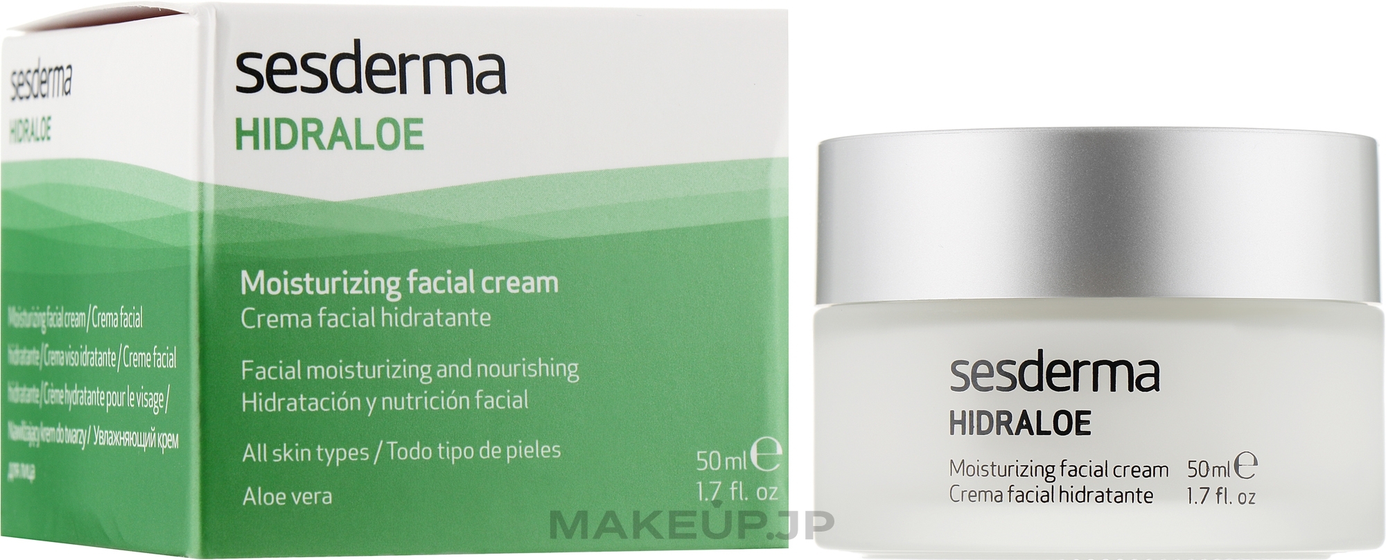 Moisturizing Face Cream - SesDerma Laboratories Hidraloe Moisturizing Face Cream — photo 50 ml