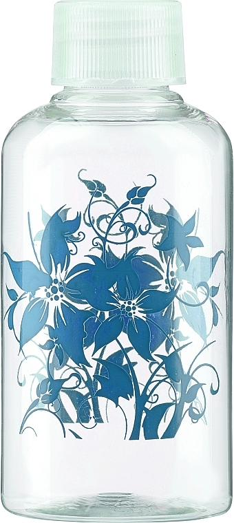 Jar with Cap, 75 ml, blue flowers - Top Choice — photo N1