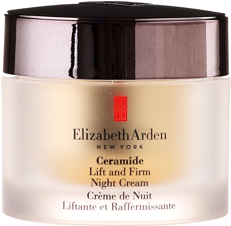 Night Face and Neck Cream - Elizabeth Arden Ceramide Plump Perfect Ultra All Night Repair and Moisture Cream for Face and Throat — photo N2