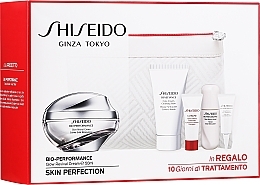 Fragrances, Perfumes, Cosmetics Set - Shiseido Bio-Performance Skin Perfection Kit (cr/50ml + foam/30ml + con/5ml + ser/7ml + eye/cr/3ml + bag)