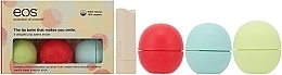 Fragrances, Perfumes, Cosmetics Balm Set - EOS Lip Balm 4-Pack (balm/3x7g + balm/4g)