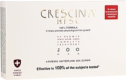 Fragrances, Perfumes, Cosmetics Men Hair Loss & Hair Re-Growth Complete Course 200 - Crescina Re-Growth HFSC 100% + Crescina Anti-Hair Loss HSSC