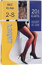 Women Tights "Elastil" 20 Den, visone - Knittex — photo N4