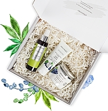 Fragrances, Perfumes, Cosmetics Gift Set "Power" - Organique (h/cream/70ml + b/mist/100ml + b/foam/200ml)