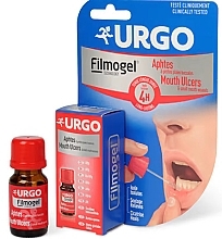 Fragrances, Perfumes, Cosmetics Healing Treatment for Minor Oral Wounds - Urgo Filmogel Afty