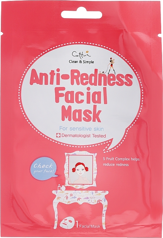 Anti-Redness Facial Mask for Sensitive Skin - Cettua Anti-Redness Facial Mask — photo N7