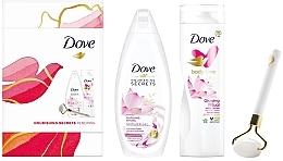 Set - Dove Nourishing Secrets Glowing Ritual (sh/gel/250ml + b/lot/250ml + Roller) — photo N2