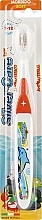 Kids Toothbrush "Silver Care Teen", 7-12 years, orange - Silver Care — photo N1