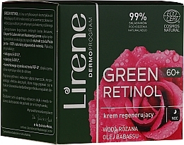 Fragrances, Perfumes, Cosmetics Regenerating Night Face Cream - Lirene Green Retinol Regenerating Night Cream 60+