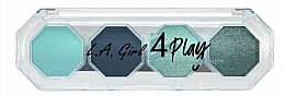 Fragrances, Perfumes, Cosmetics アイシャドウ パレット - L.A. Girl 4 Play Eyeshadow Palette