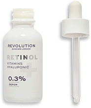 Retinol Face Serum - Revolution Skincare 0.3% Retinol with Vitamins & Hyaluronic Acid Serum — photo N2
