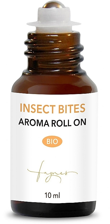 Anti Insect Bite Essential Oil Blend, roll-on - Fagnes Aromatherapy Bio Insect Bites Aroma Roll On — photo N2