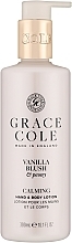 Fragrances, Perfumes, Cosmetics Softening Hand and Body Lotion - Grace Cole Vanilla Blush & Peony Softening Hand Lotion