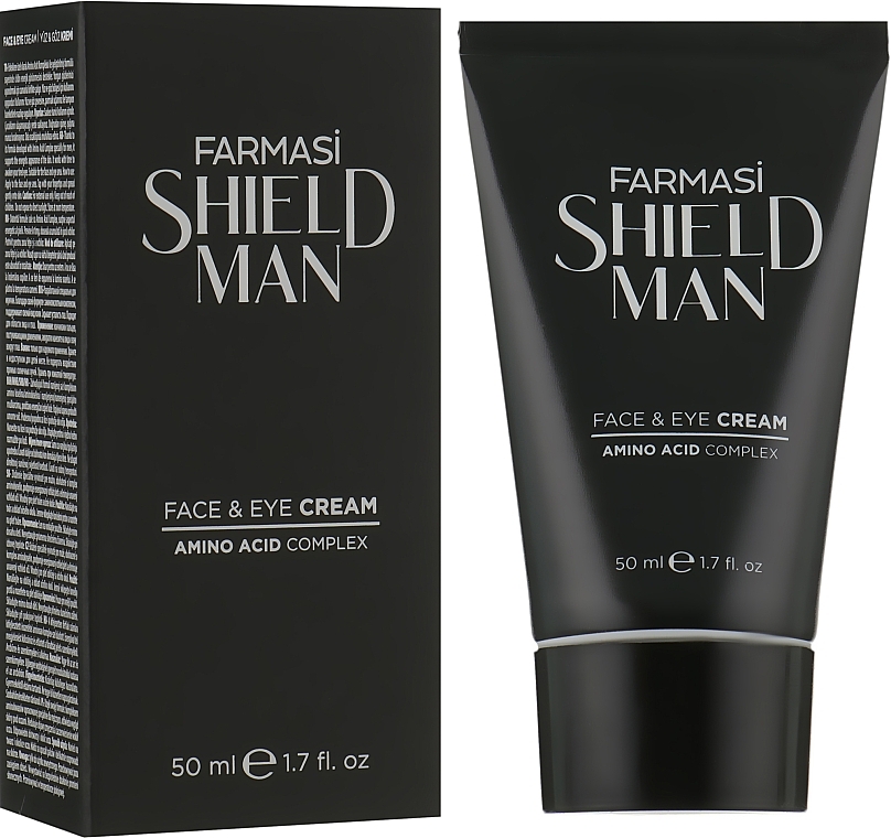 Face & Eye Cream for Men - Farmasi Shield Man Face & Eye Cream — photo N1