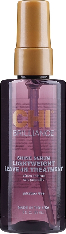 Hair Silk - CHI Deep Brilliance Shine Serum Lightweight Leave-In Treatment — photo N3