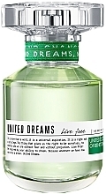 Fragrances, Perfumes, Cosmetics Benetton United Dreams Live Free - Eau de Toilette (tester with cap)