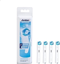 Fragrances, Perfumes, Cosmetics Electric Toothbrush Head - Jordan Whitening Brush Heads 4 Pack