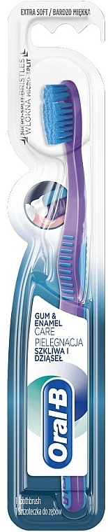 Toothbrush, purple - Oral-B Gum & Enamel Care — photo N1